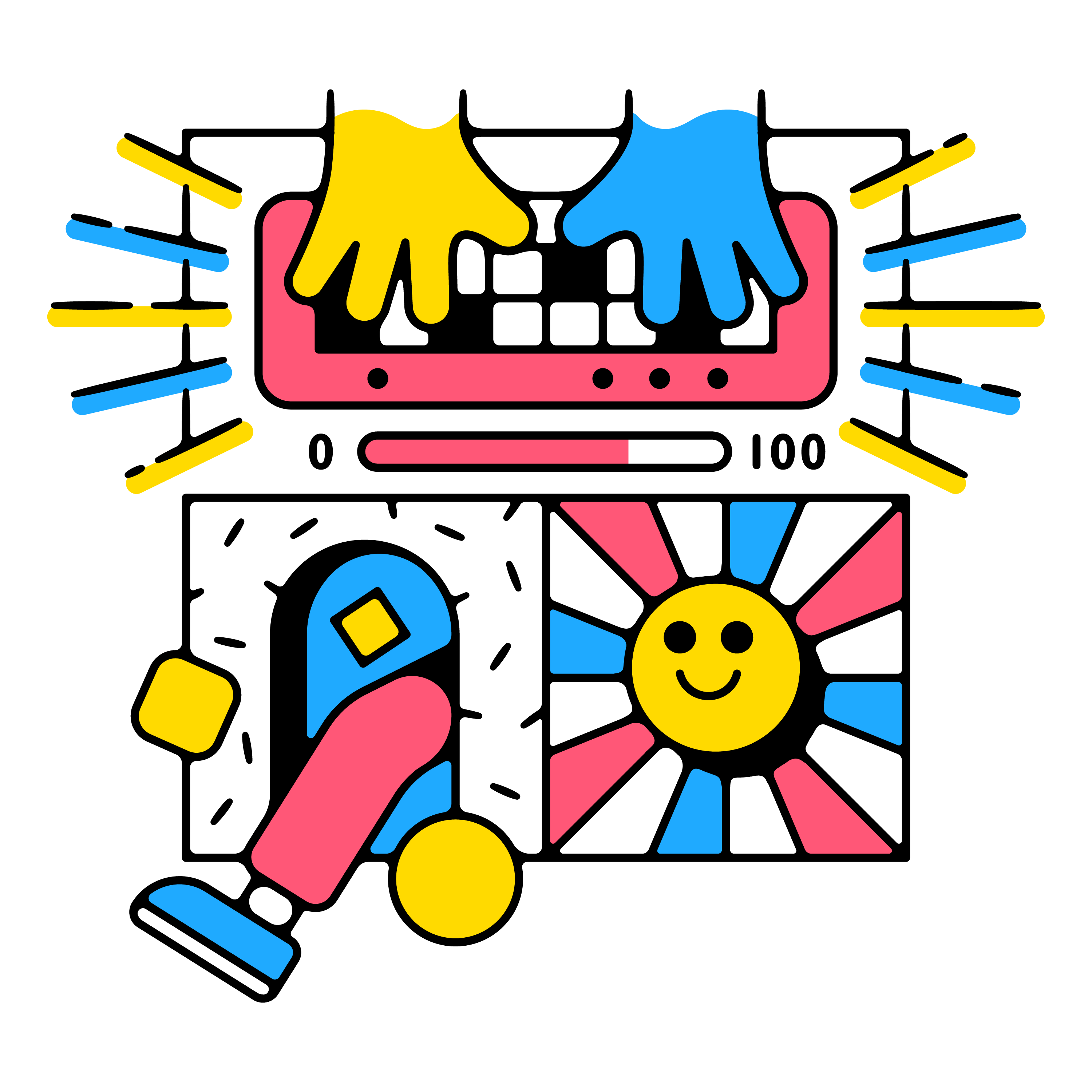 3d model of a speaker